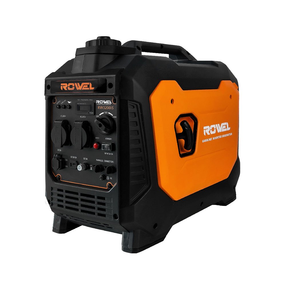 ROWEL เครื่องกำเนิดไฟฟ้าเบนซินระบบอินเวอร์เตอร์ รุ่น RW3200iS 3.2 KW