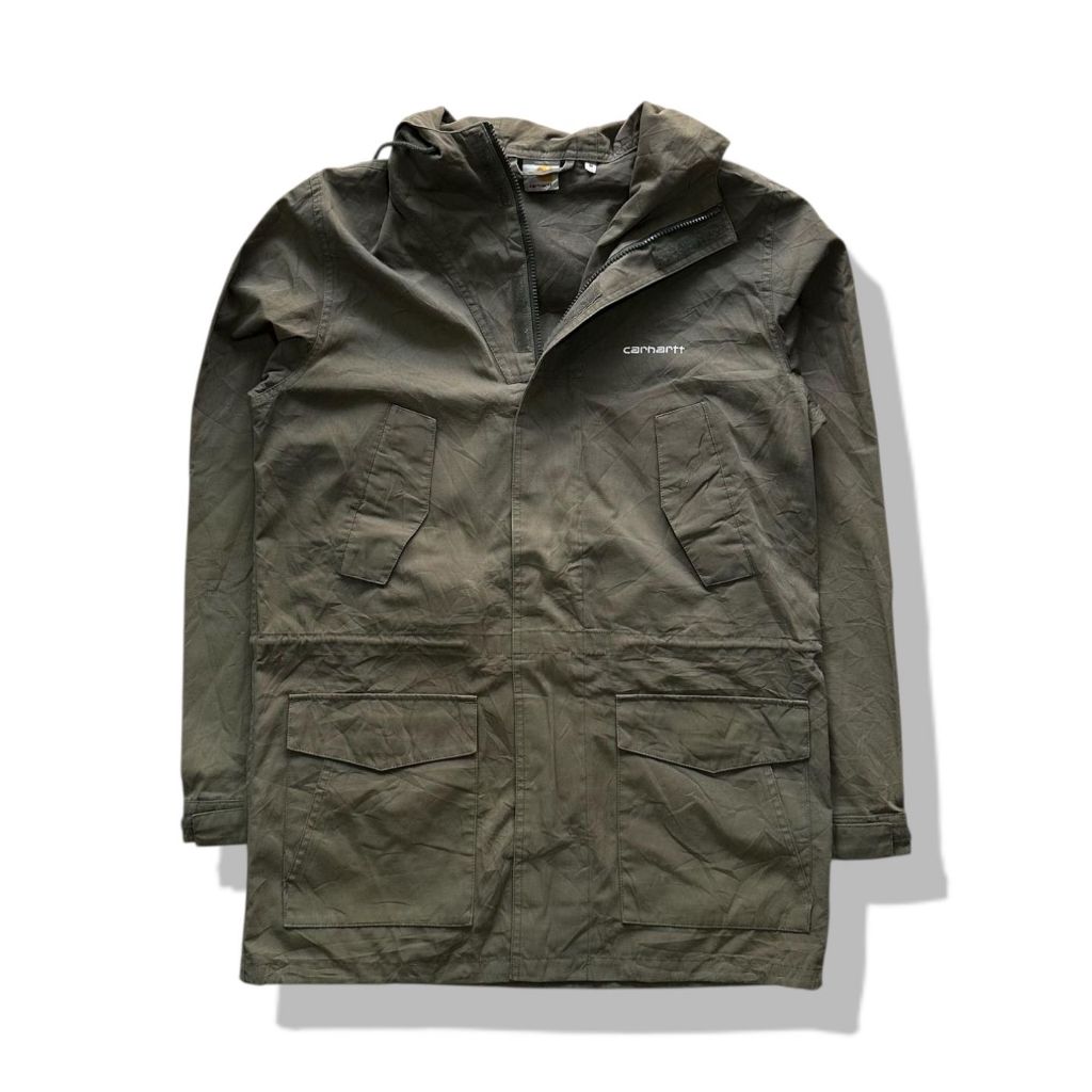C*rh*rtt Battle Parka Hooded Jacket(M) มือสอง รอบอก 45”