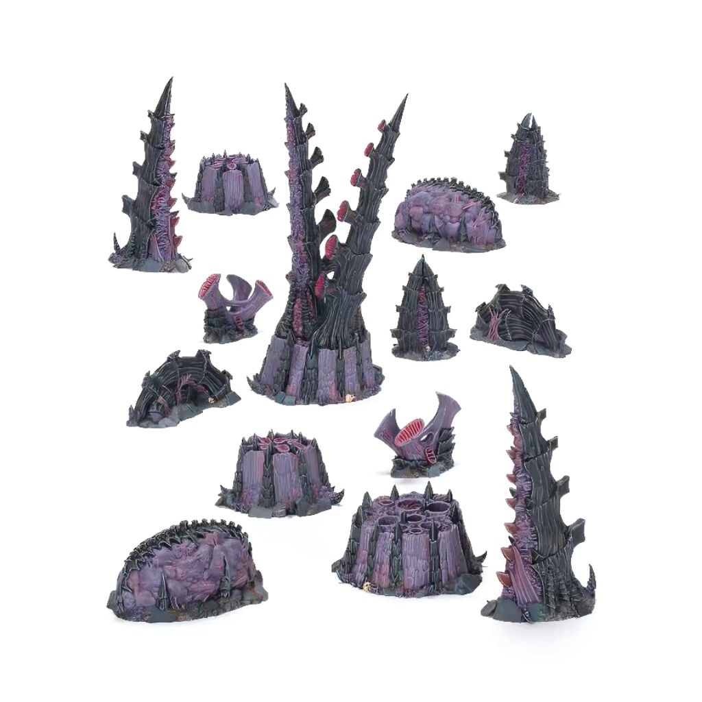 รอของเข้า Warhammer 40k: Terrain: Killzone Upgrade: Tyranid Infestation