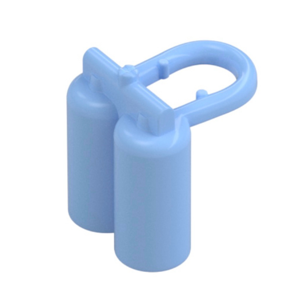 LEGO Parts ถังออกซิเจน สีฟ้า