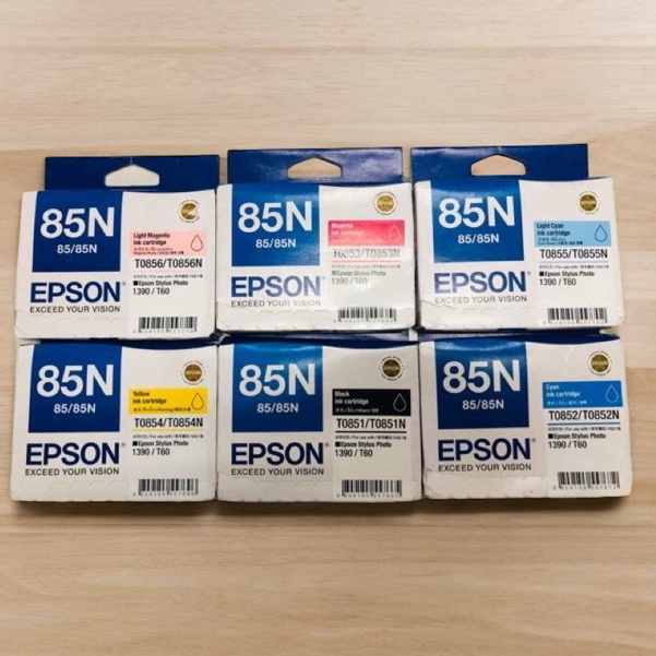 Epson 85N Bk C M Y LC LM ของแท้
