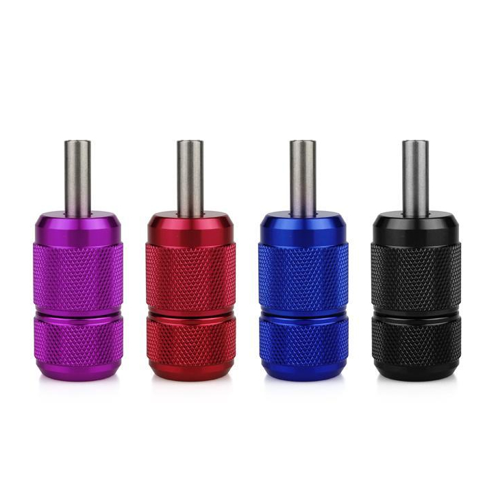 Tattoo Grip กระบอกจับ สำหรับเครื่องสักลาย Gripอลูมิเนียม 25/30/35 ล็อคได้/ไม่ได้