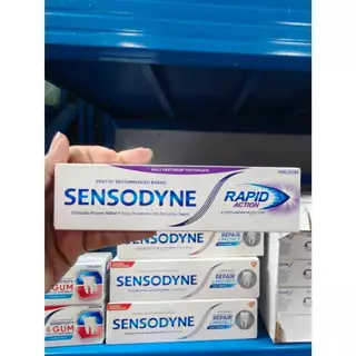 Sensodyne เซ็นโซดายน์ รีแพร์ & โพรเทคท์ ไวท์เทนนิ่ง /Rapid / sensitive 100 กรัม