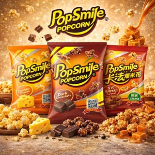 ป๊อปคอร์น ป๊อปสไมล์ ป๊อปคอร์นไต้หวัน Popsmile
