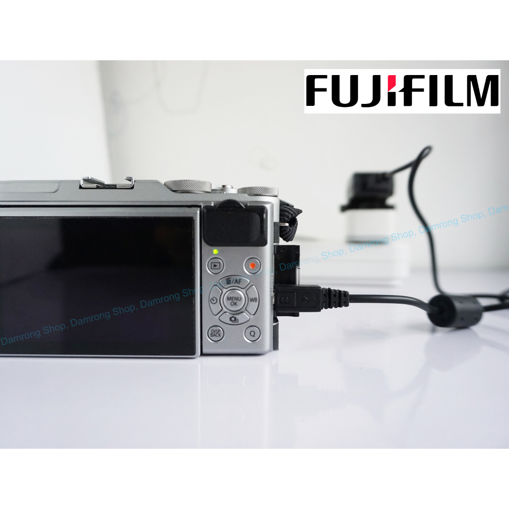 สายชาร์จ USB & สายลิ้งดาต้า กล้อง Fuji XA3 XA5 XA10 XT100 XT10 XT20 ของใหม่ พร้อมส่ง +หัวชาร์จ USB