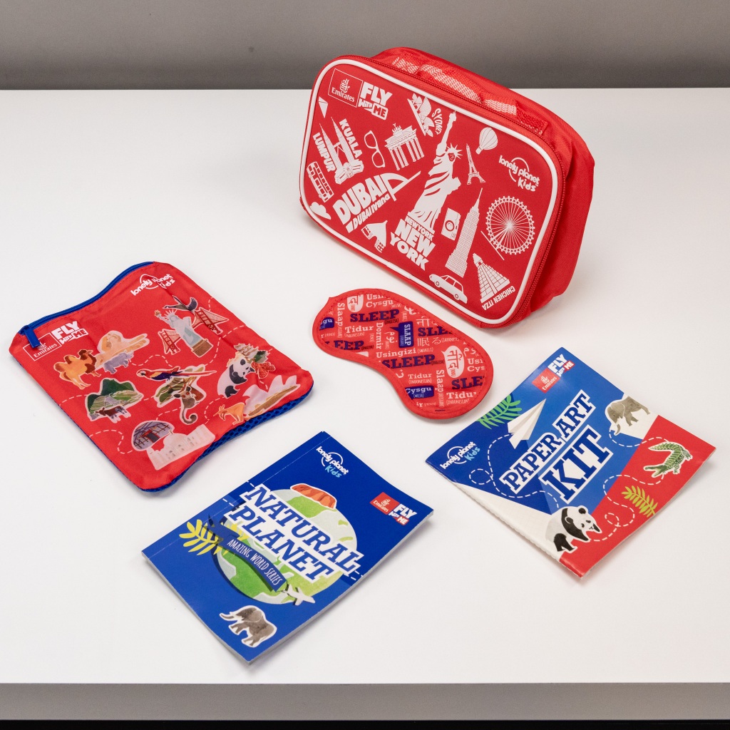 กระเป๋าเก็บอุณหภูมิ Emirates Cool Bag Lonely Planet Kids Fly With Me ของแท้