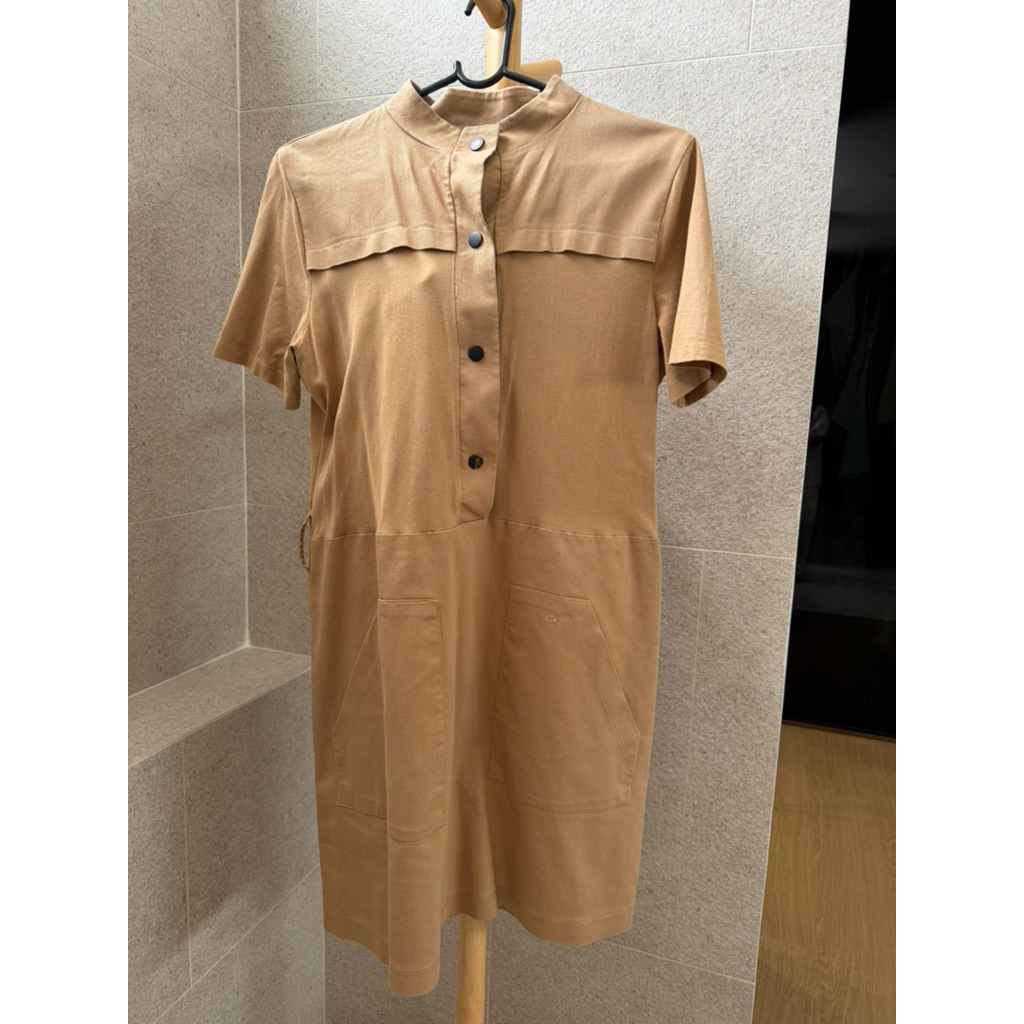 zara dress สีกากี size L