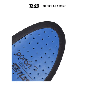 TLSS ANTI-SLIP AND SHOCK-ABSORBING FULL-SOLE PORON SPORTS SHOE INSOLE (TLSSXD-HEI-1) แผ่นรองพื้นรองเท้า TLSS สีดำ