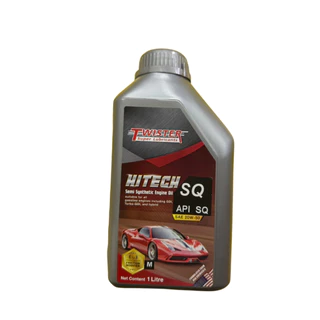 น้ำมันเครื่อง Twister Hitech SQ 20W-50 มอเตอร์ไซค์ระบบออโต้ (คลัตช์แห้ง) เครื่องยนต์เบนซิน 1ลิตร