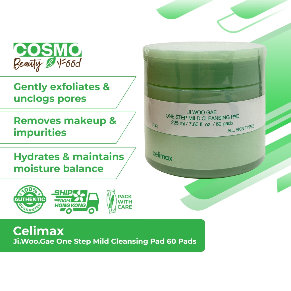 Celimax Ji.Woo.Gae One Step Mild Cleansing Pad 60 Pads
