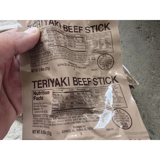 MRE U.S.Military Teriyaki Beef Stick