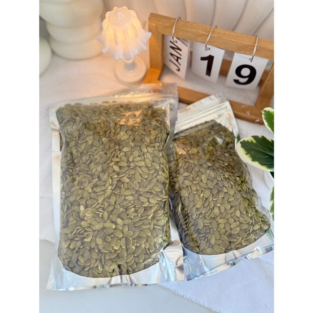 เมล็ดฟักทอง อบพร้อมทาน เกรดA อบธรรมชาติ พร้อมทาน 500-1000g. เม็ดฟักทองอบ ธัญพืชอบแหัง