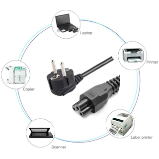 สายไฟคอม 1.5M หัว C5 Power Cable PC Monitor CPU สายจ่ายไฟคุณภาพสูง COD