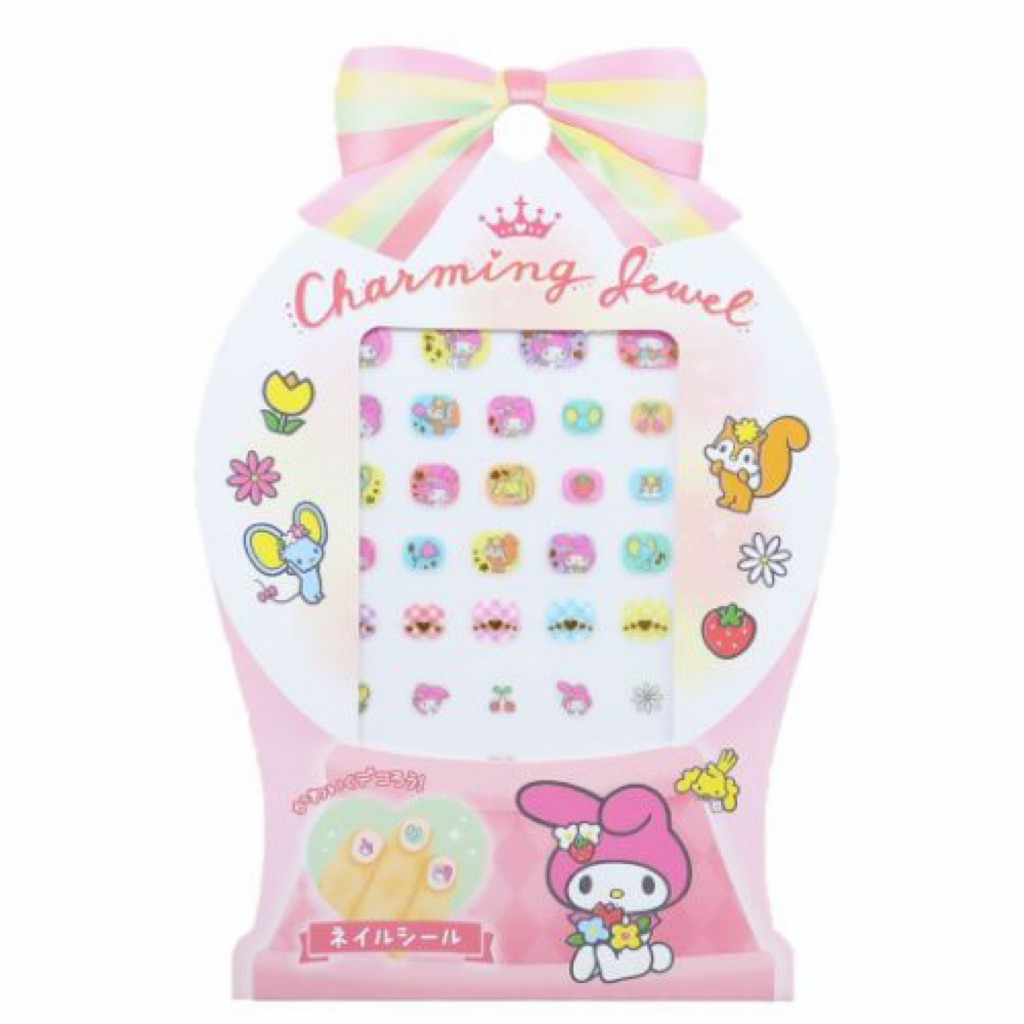 Mymelody Sticker Sanrio - Nail sticker สติกเกอร์มายเมโลดี้ติดเล็บติดตกแต่งโทรศัพท์