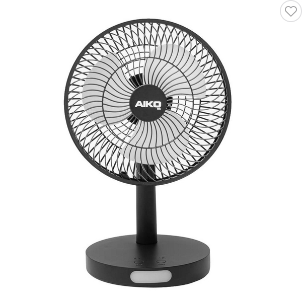 พัดลมพกพา AIKO KN-2827 สีดำ/สีฟ้า/สีชมพู