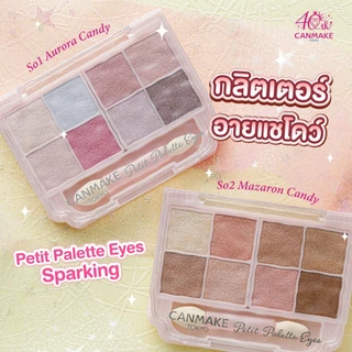 Canmake Petite Palette Eyes 🌈✨ อายแชโดว์ไซส์มินิที่ครบทุกโทนสี เพื่อดวงตาสวยเด่นทุกลุค 💖