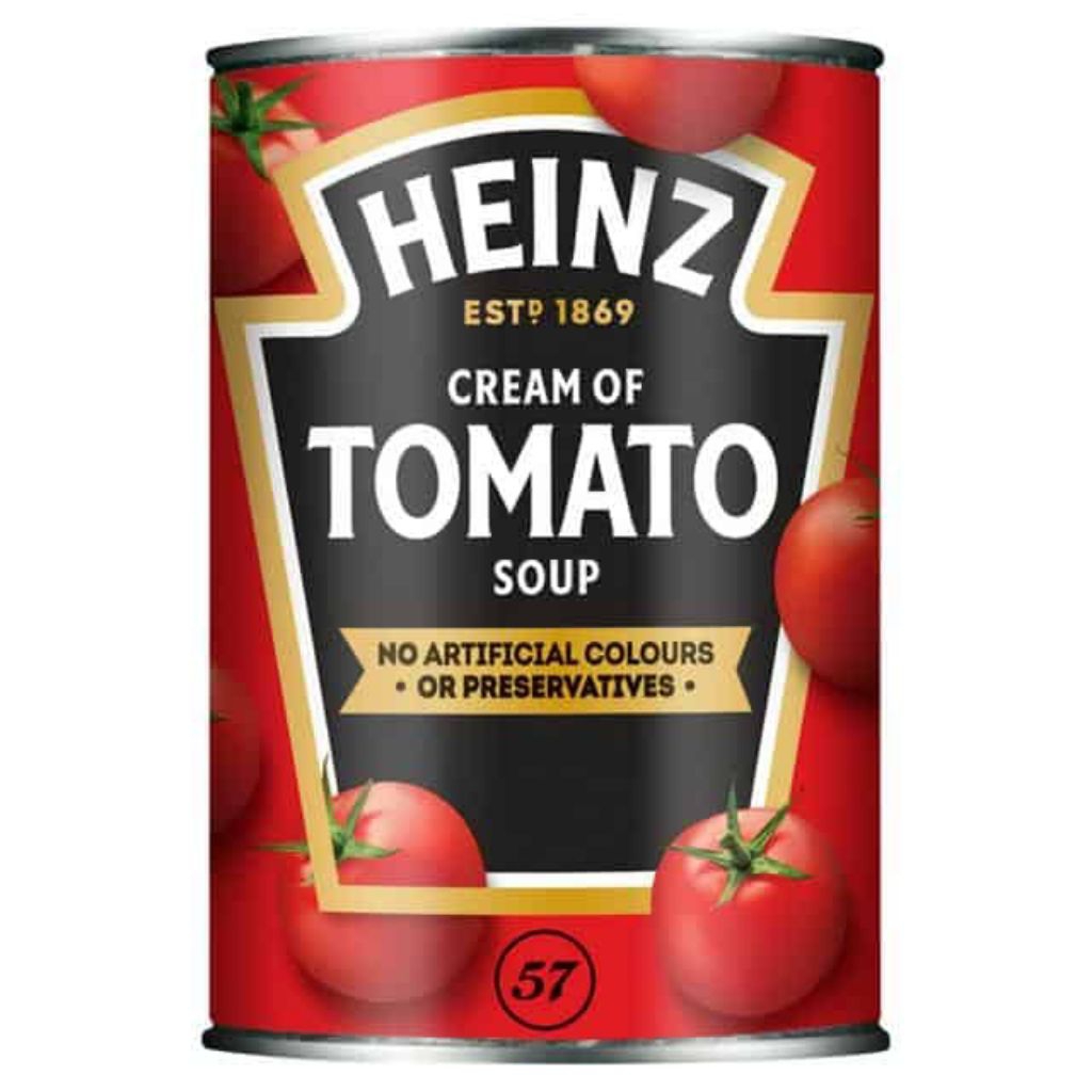 ซุปครีมมะเขือเทศไฮนซ์ 400 กรัม Heinz Cream of Tomato Soup 400g
