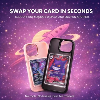 Pokemon TCG Card Protector Magsafe Case Magnetic (แถมฟรีซองใส่การ์ด)