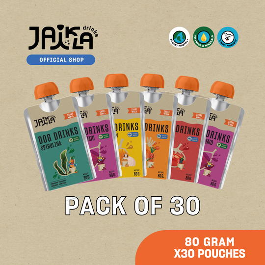 [30 Packs] JAIKLA Dog Drinks