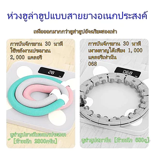 【COD】ฮูล่าฮูปนุ่มสำหรับลดเอว สปริงแรงโน้มถ่วงอัตโนมัติ ลดหน้าท้องได้ดี อุปกรณ์ออกกำลังกายที่บ้าน สำหรับผู้เริ่มต้น