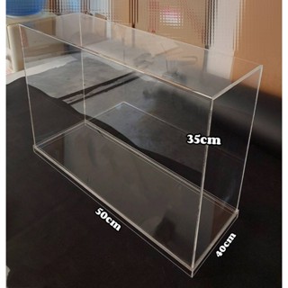 กล่องครอบโมเดล ( ฐานใส )
ขนาด50cm×40cm×35cm (กว้าง×ลึก×สูง) …