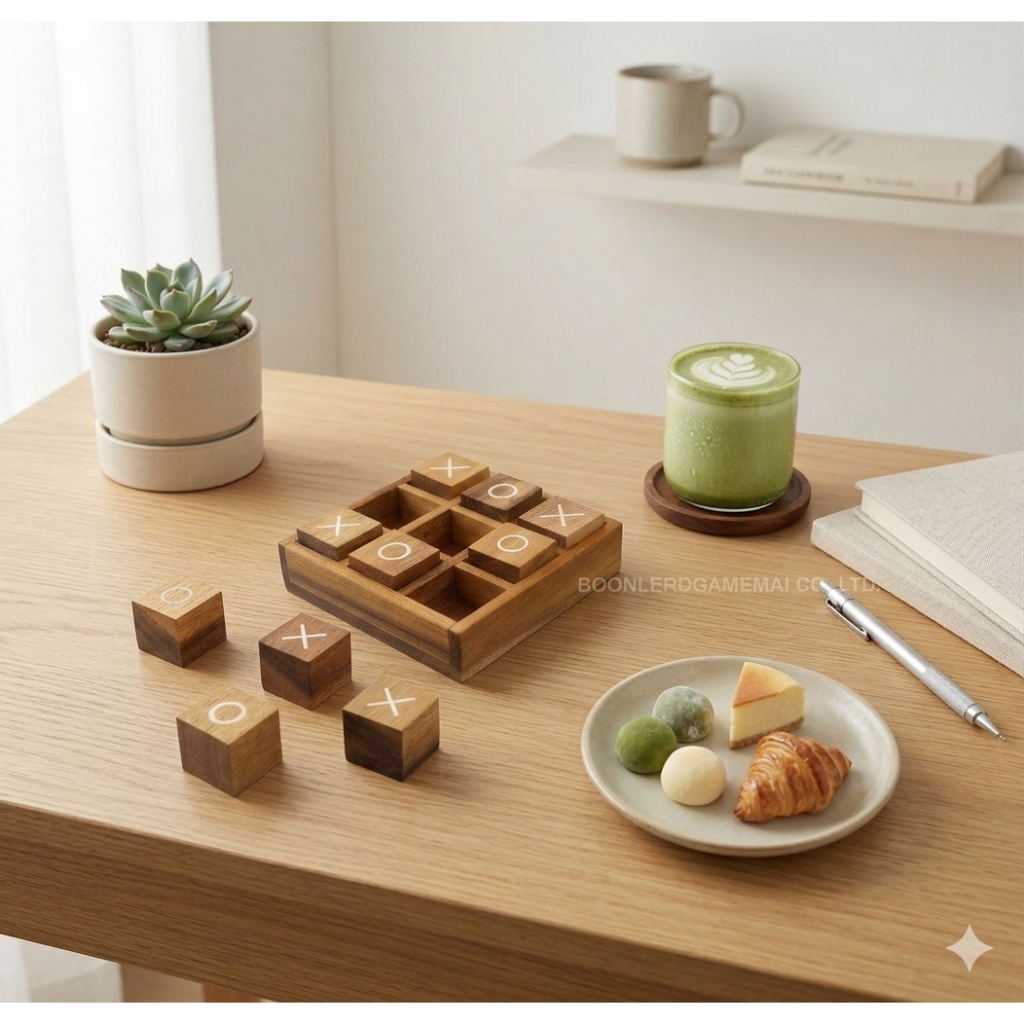 เกมส์ ox xo โอเอ็ก สกรีนกล่อง 9ช่อง