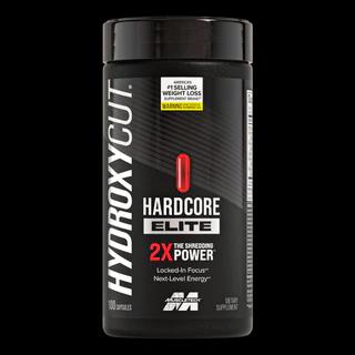 MuscleTech Hydroxycut Hardcore Elite 100 capsules เผาผลาญไขมัน ช่วยลีน 100 แคปซูล