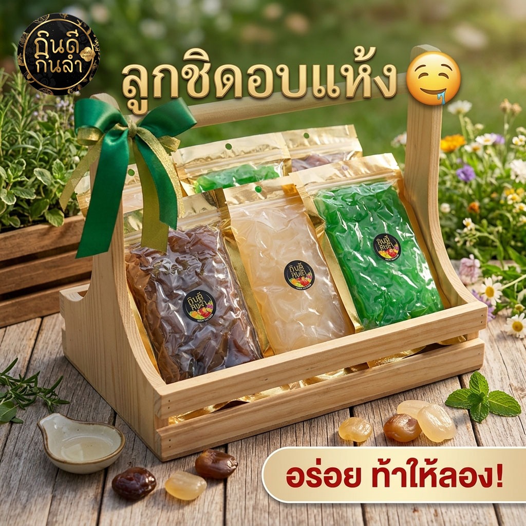 โปรพิเศษ✅  ลูกชิดอบแห้งขนาด500-1000กรัม  ไร้น้ำตาล คีโตทานได้ (บรรจุถุงซิปล็อด)