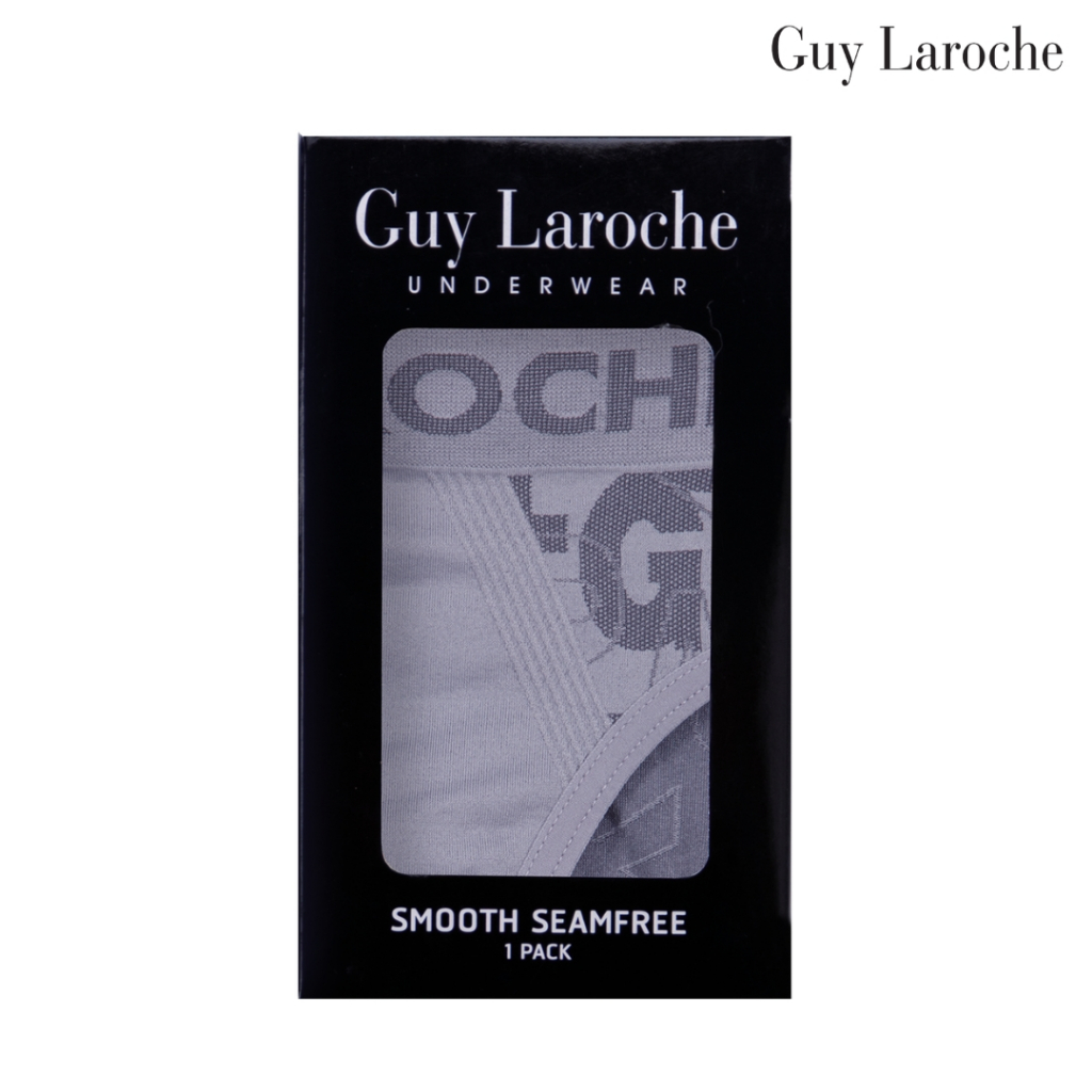 Guy Laroche سليب رجالي بيكيني بدون خياطة — رمادي — صورة 3
