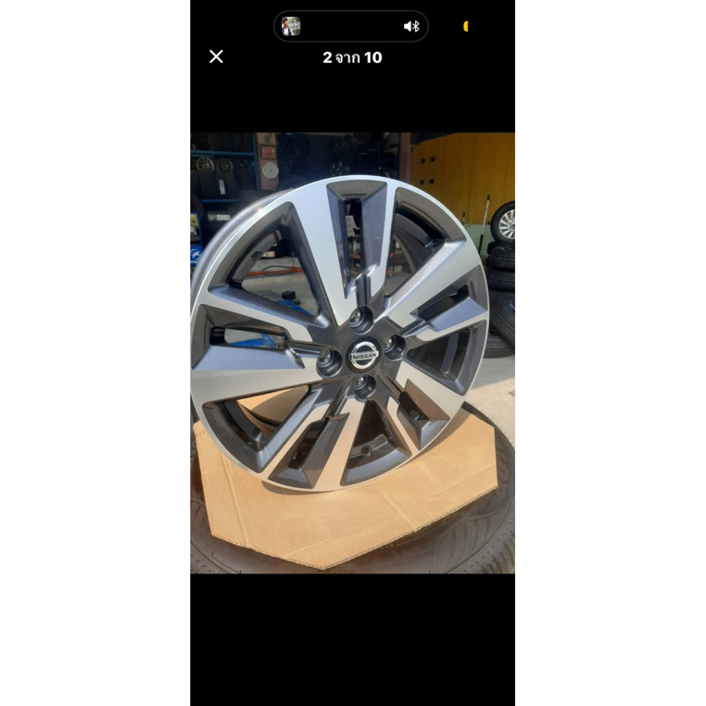 ล้อแม็ก nissan almera sportech ขอบ16 4รู100 ราคาต่อวง