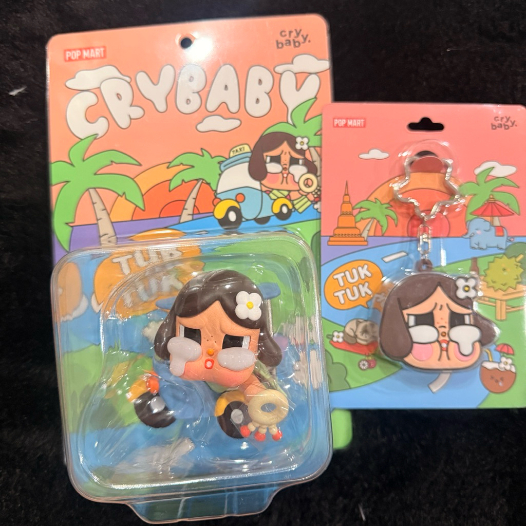 🛵พร้อมส่งด่วนจากไทย crybaby tuk tuk figures