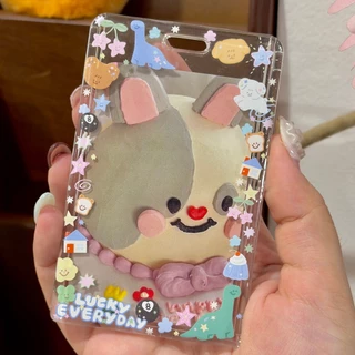 มีลายใหม่! Lovely Cardbox กรอบใส่การ์ดลายน่ารัก ใส่บัตรคอนโด การ์ดไอดอล มี3ลาย | Stickwithme4ev