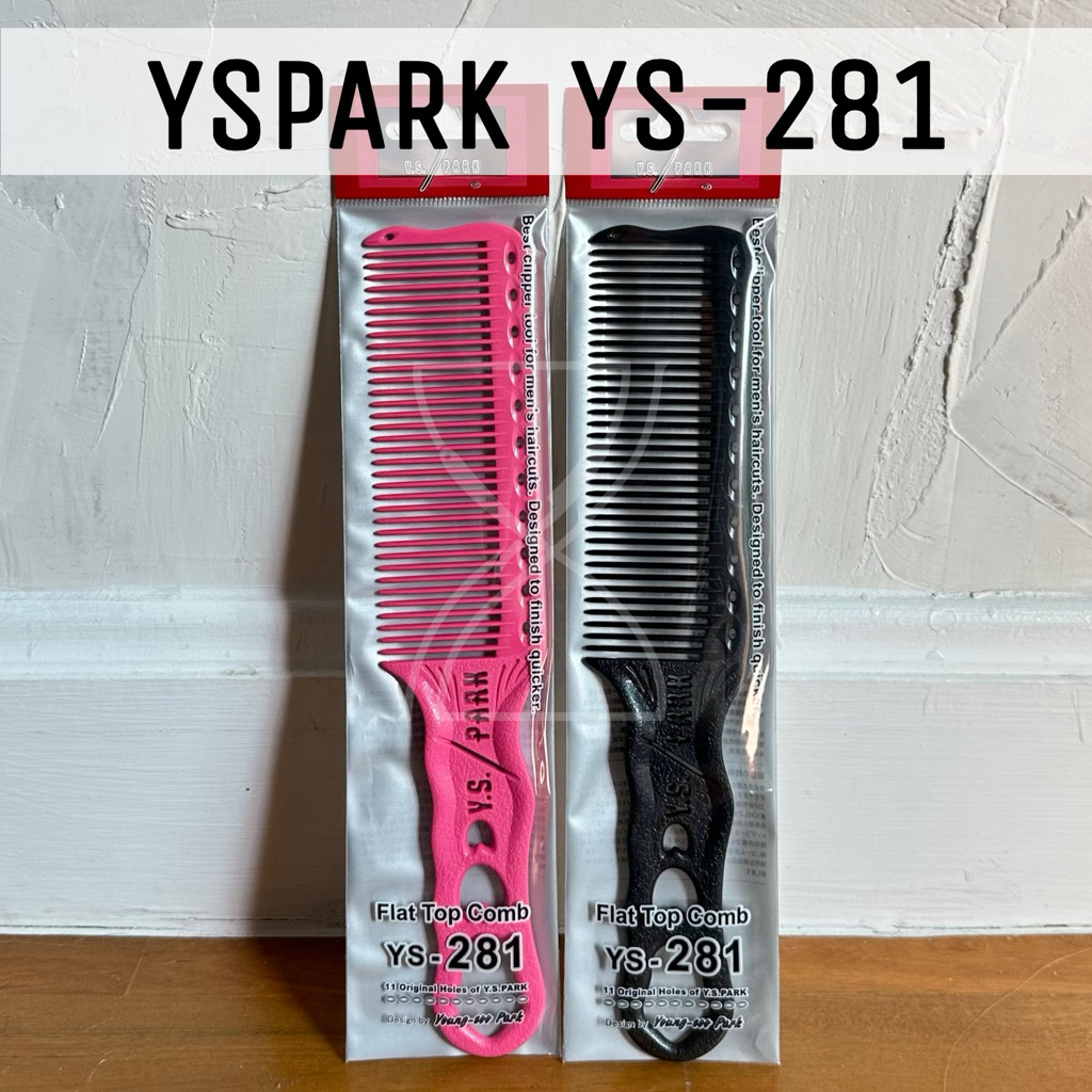 (พร้อมส่ง/ของญี่ปุ่นแท้ราคาถูกที่สุด)  YS Park YS-281 Clipper Comb (223mm) หวีปัตตาเลี่ยน หรือหวีอีโ