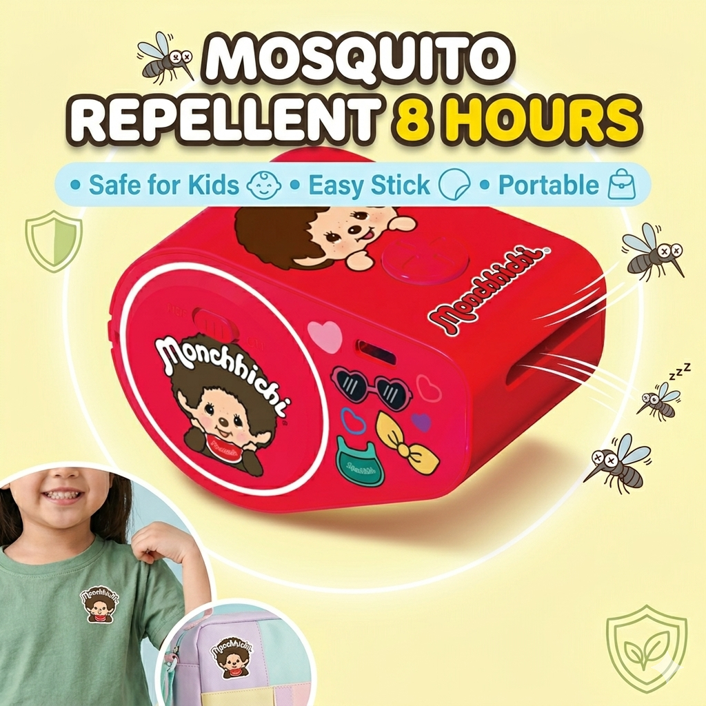 Sothing แผ่นแปะกันยุง Mosquito Repellent patch Monchhichi