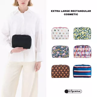 Lesportsac Extra Large Rectangular Cosmetic Bag กระเป๋าเครื่องสำอาง Style 7121