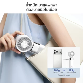 【NEW】Simplus Cooling Fan พัดลมเย็น Type-C ชาร์จเร็ว 2ชม. ปรับลม100ระดับ แรงลมสูง แบตอึด มอเตอร์ทองแดงแท้ 7500rpm DFSH023