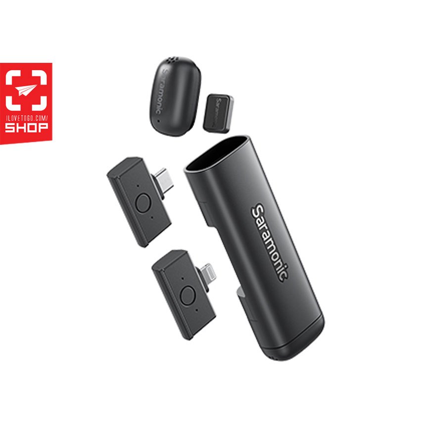 ไมโครโฟน Saramonic – Air SE AI-Powered Clip-On and Handheld Wireless Microphone ราคา ถูกที่สุด ดีลบีเคเค รูปภาพหลัก