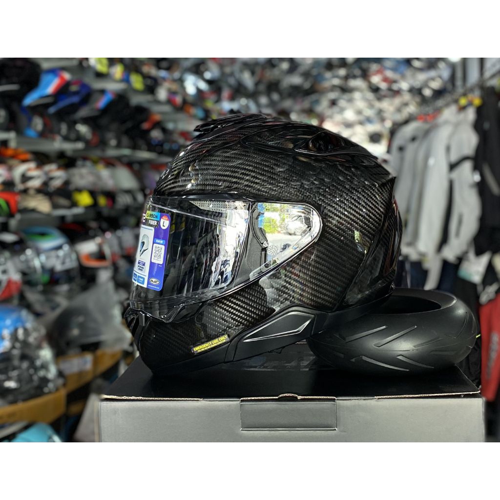 หมวกกันน็อค HJC RPHA72 CARBON SOLID BLACK