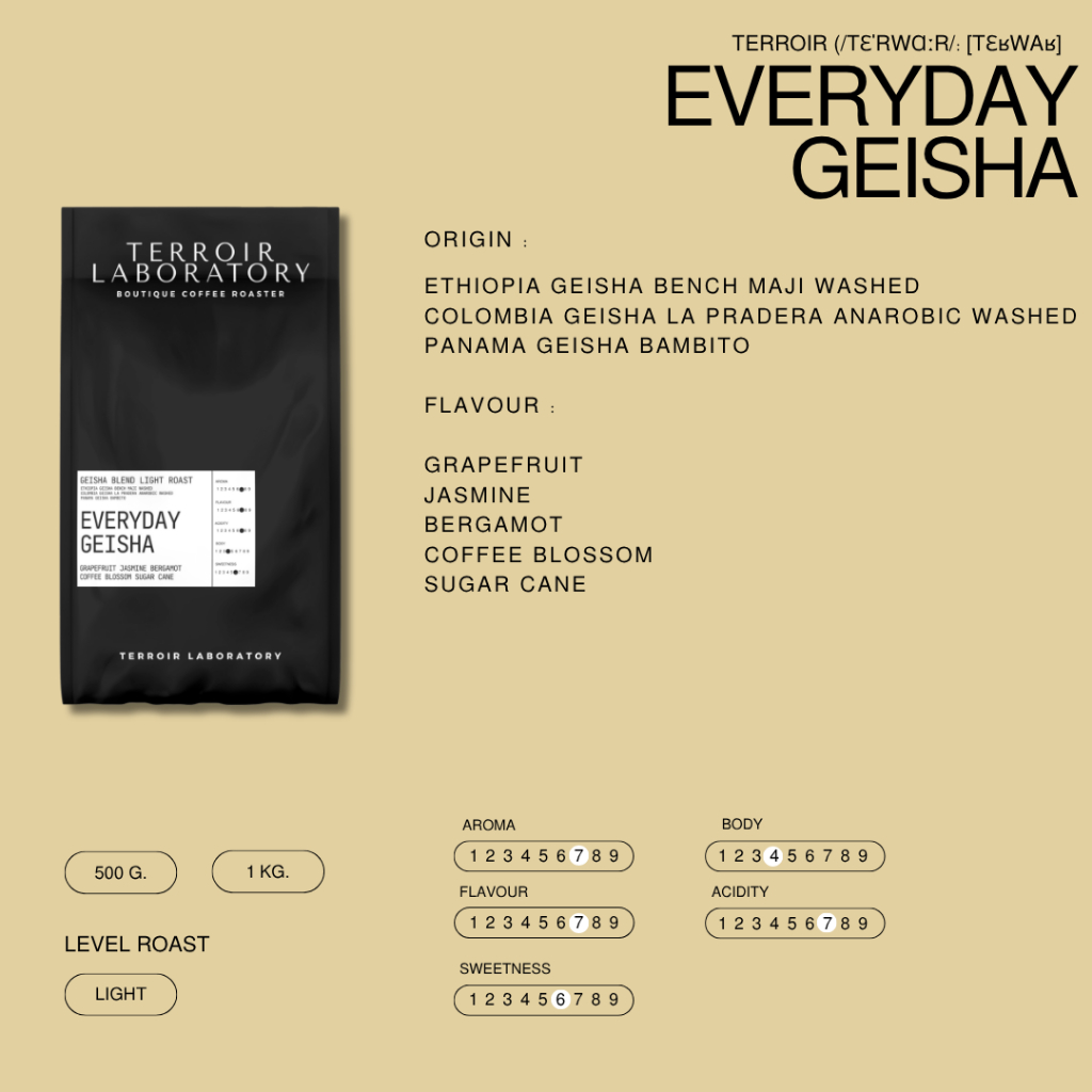 Everyday Geisha | เมล็ดกาแฟ Blend