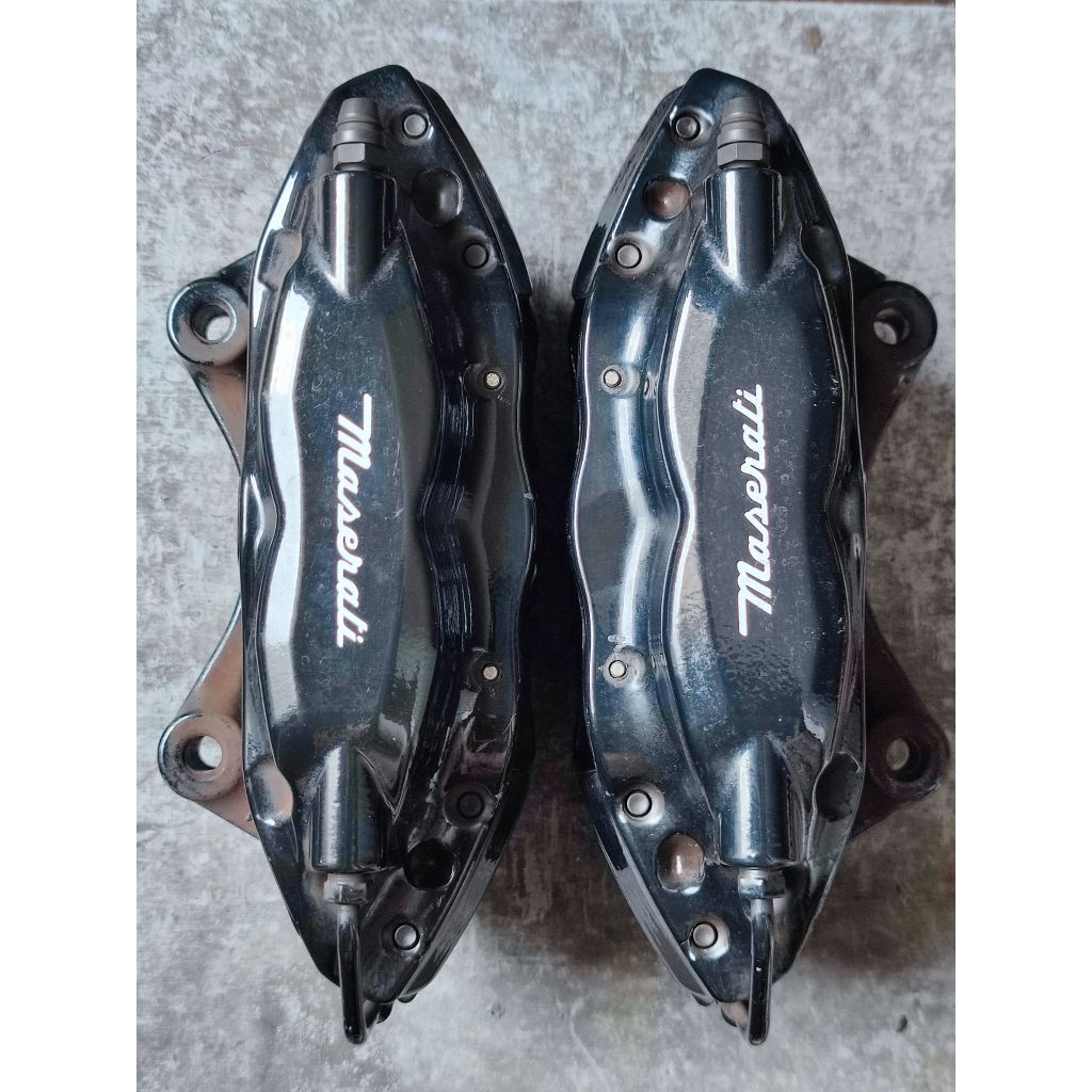 Brembo Maserati 4POT ปั๊มเบรค คู่หลัง Tesla Model S Camaro #J145