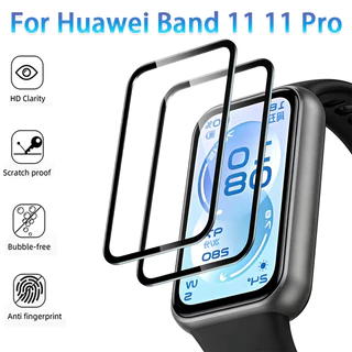 ฟิล์มแก้วนุ่ม / อารมณ์ for Huawei Band 11 /11 Pro อุปกรณ์ฟิล์มป้องกันหน้าจอ for Smartwatch Huawei Band 10 9 8