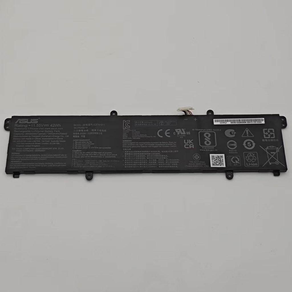 ต้นฉบับ ASUS A Bean ADOL14EA UA EQ FQC TM420U แบตเตอรี่ B31N1911 C31N1911