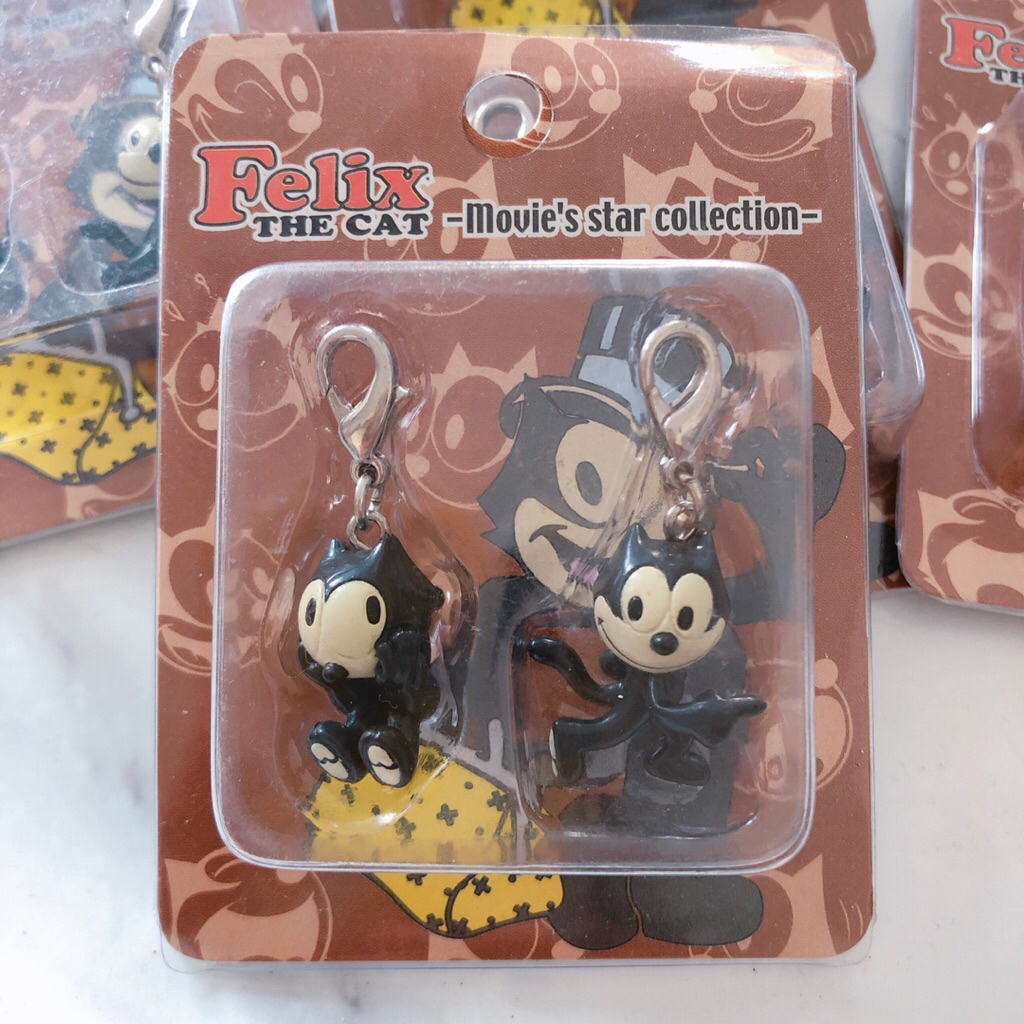 "Felix the Cat Movie's Star Collection" เซตพวงกุญแจหรือตัวห้อย (Charm)  Felix the Cat