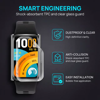 กระจกนิรภัย / ฟิล์มนุ่มสำหรับ for Huawei Band 11 11 Pro อุปกรณ์ป้องกันหน้าจอสำหรับ for Smartwatch Huawei Band 10 9 8