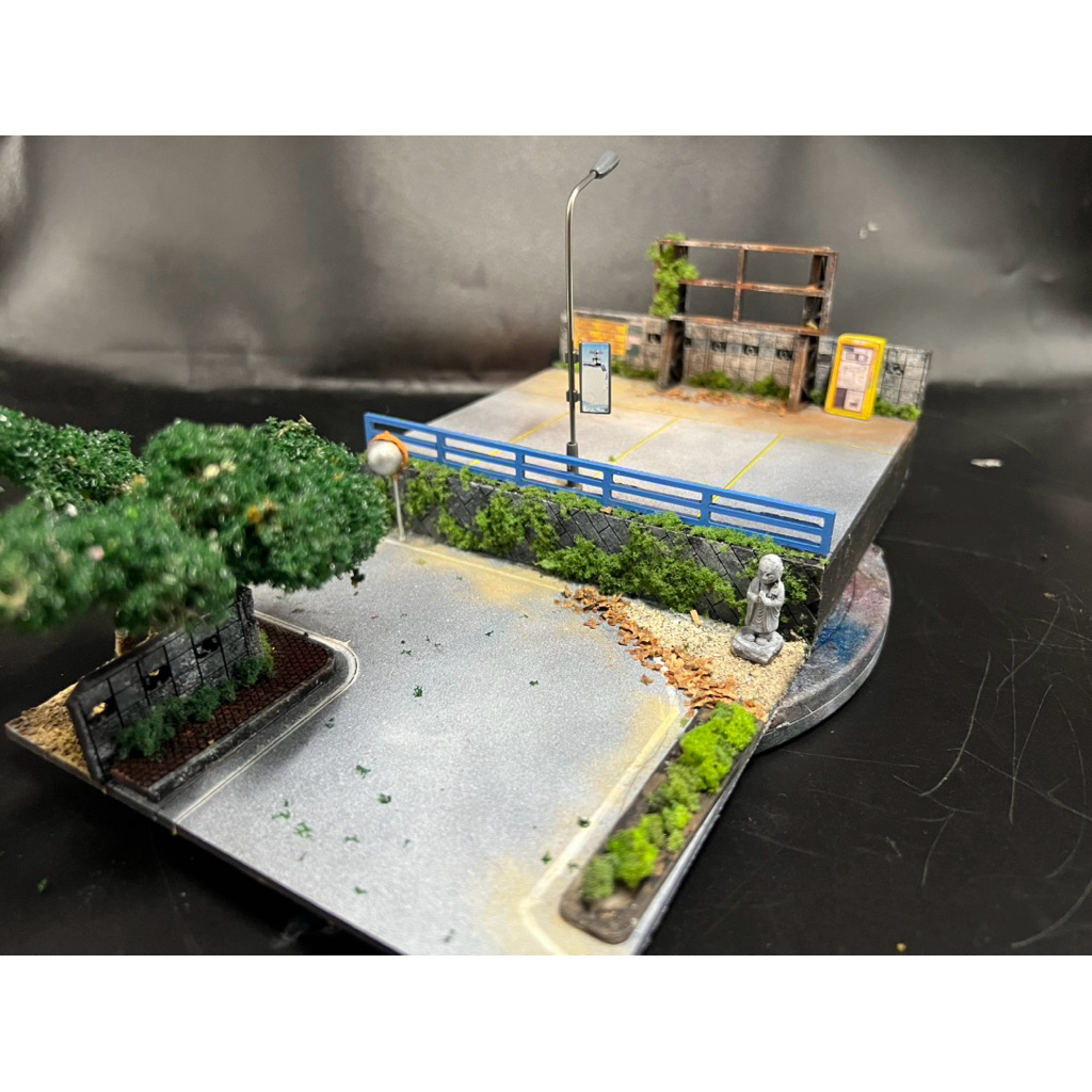 Diorama Parking lot JDM 1:64