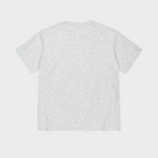 WACKY WILLY เสื้อยืดรุ่น Kiky Wappen Short Sleeve T-Shirt Grey (80162OKKSSU_S6GRXX)