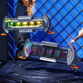 Divoom Time Gate 2 - หน้าจอแสดงผลอัจฉริยะ Smart Display สไตล์ Cyberpunk