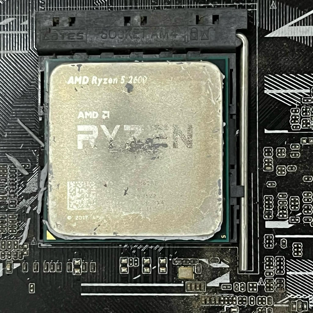 CPU Ryzen 5 2600 + เมนบอร์ด Asus Prime A320M-K