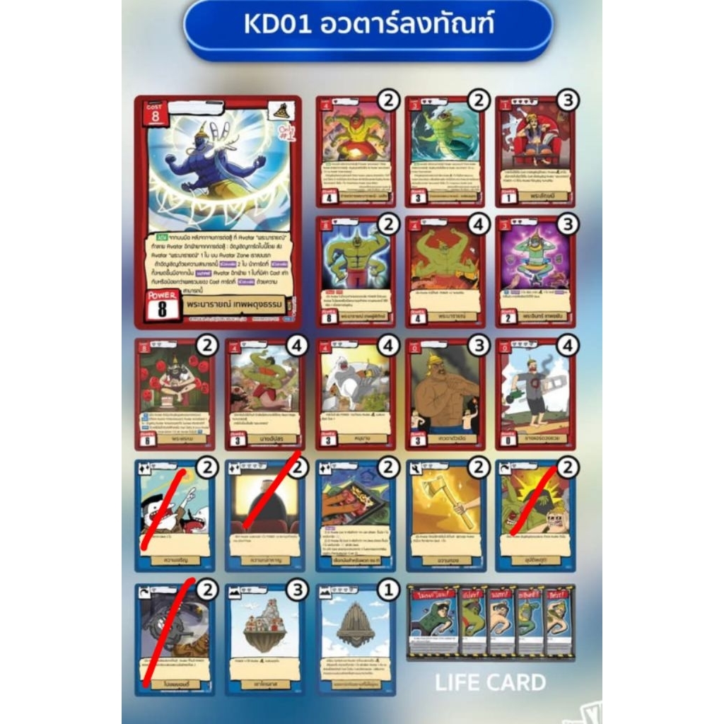 Battle of Talingchan BoT SD01 SD05 SD06 KD03 KD02 KD01 ใส่ซองแล้ว