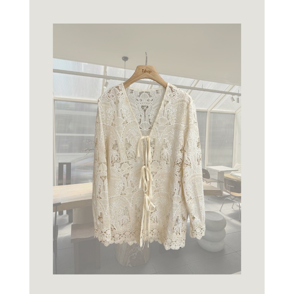 tshop เสื้อถัก VILLA LACE
